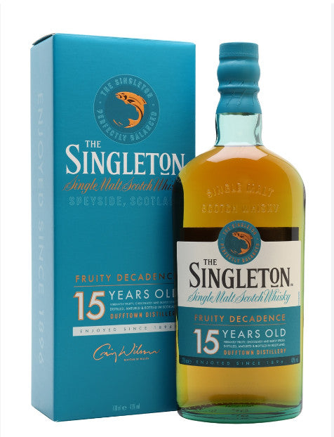 Singleton LIQUORS-SPIRITS 70cl SINGLETON OF DUFFTOWN 15Y.O F23