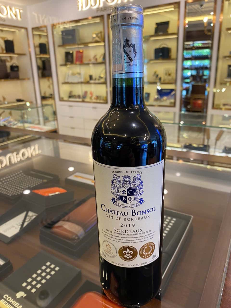 Château Bonsol Bordeaux Appellation D'Origine Protégée 2019 Red Wine – 13.5% / 750ml