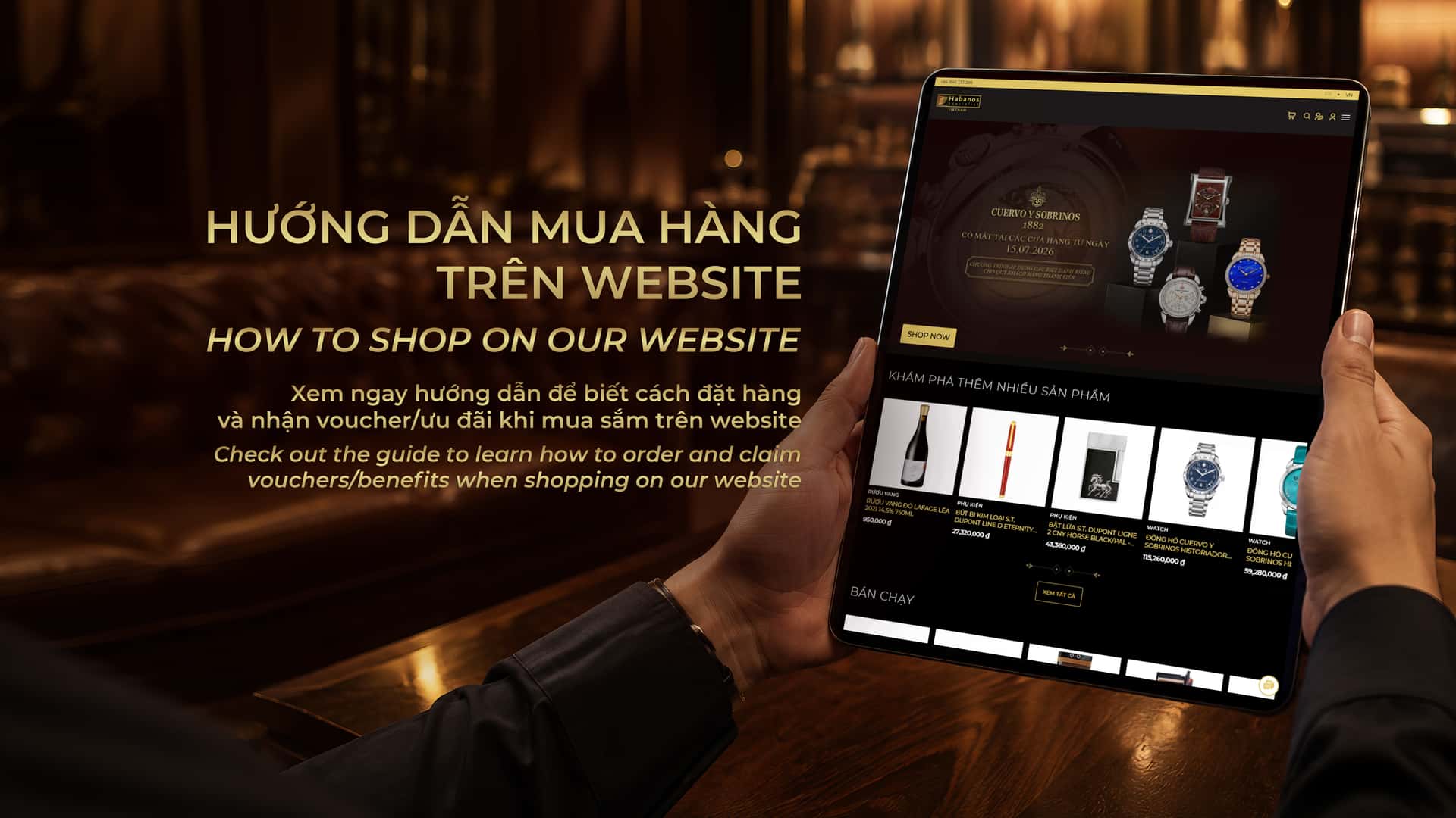 Hướng dẫn cách sử dụng Voucher trên Habanosspecialist