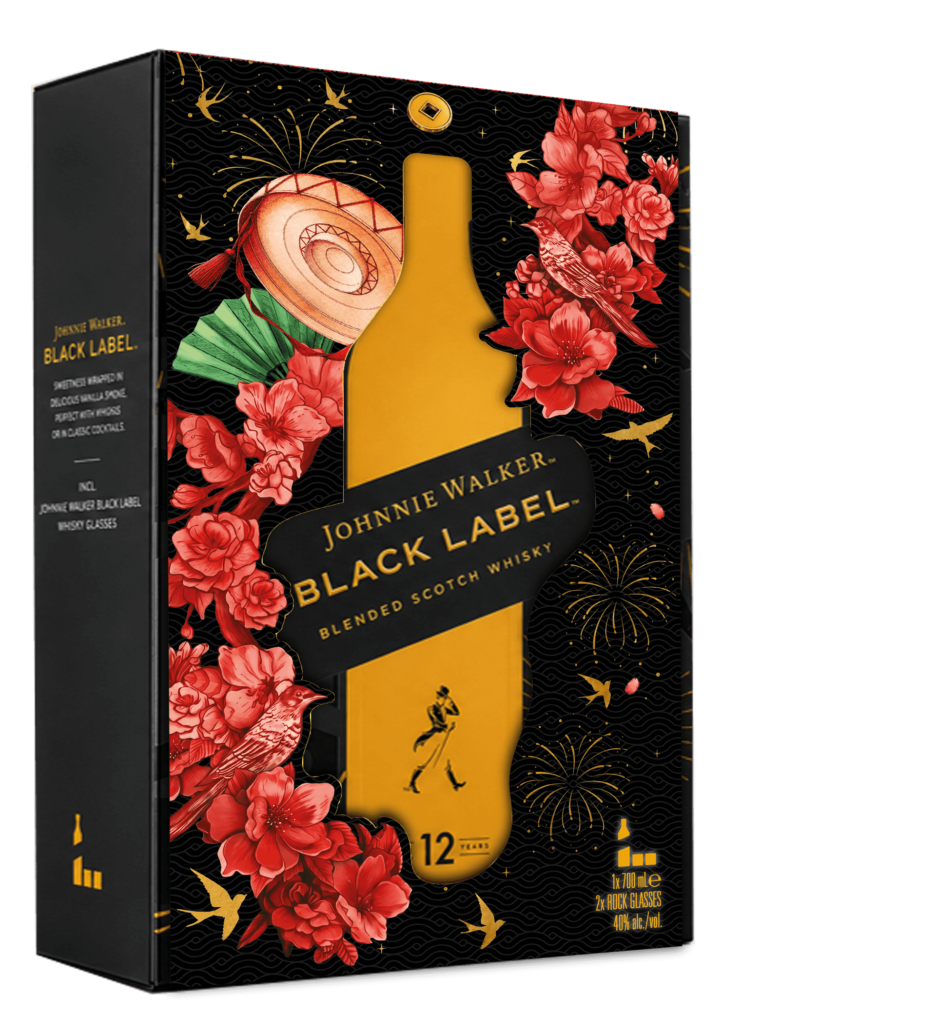 Johnnie Walker Black Label 12 Years Whisky - 40% - 700ml - GB F27