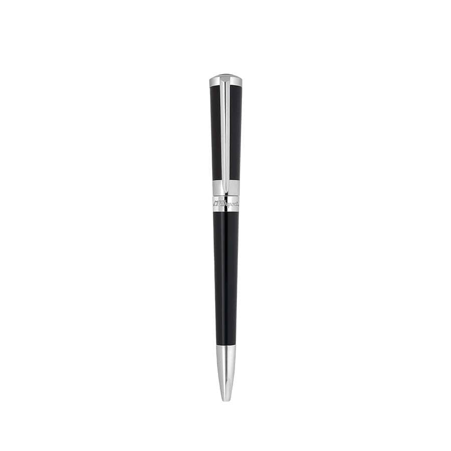 Bút Bi Kim Loại ST.Dupont Black/Palladium Wild Liberte Ballpoint Pen Lacque - 465220G