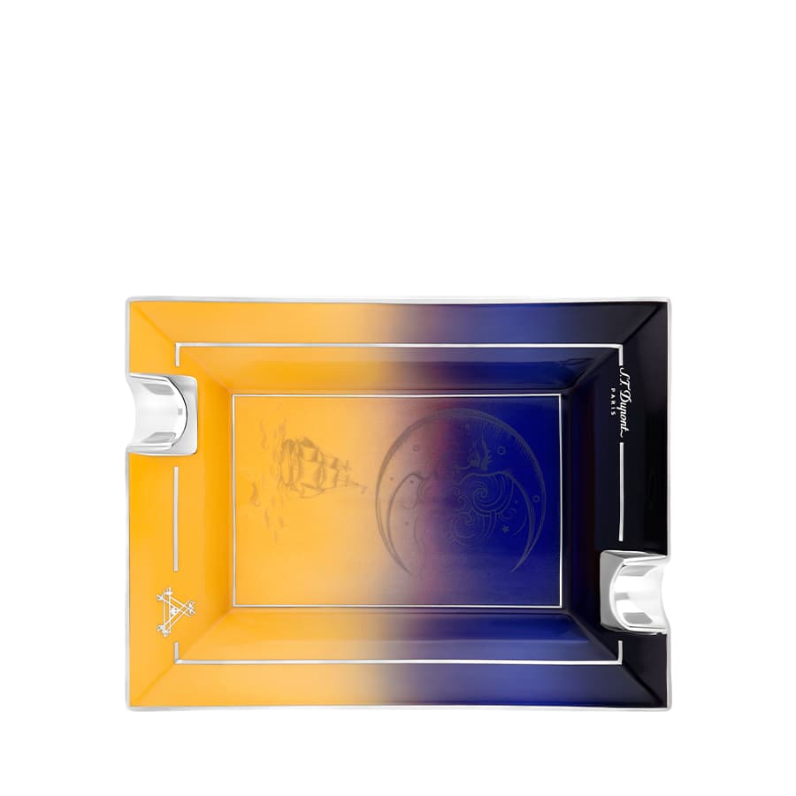 Gạt tàn sứ ST.Dupont La Nuit màu đen - 006435