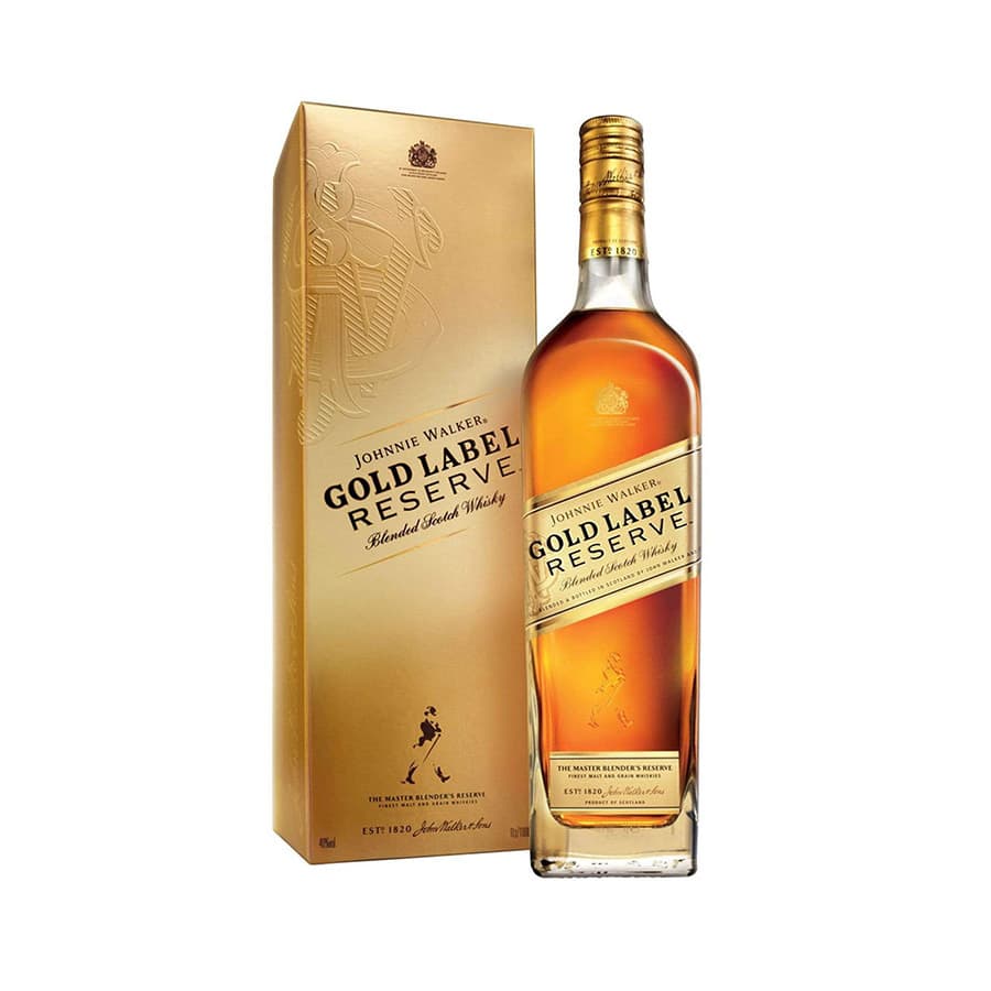 Rượu Whisky Johnnie Walker Gold Label 40% 1L.