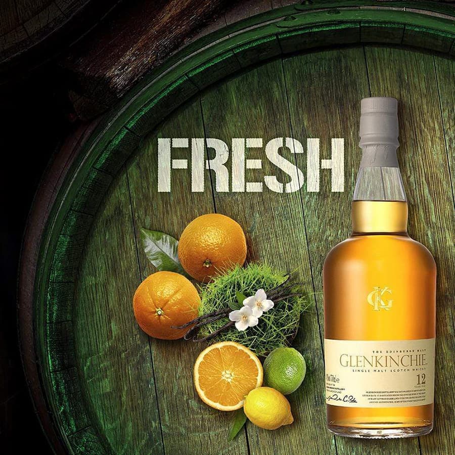 Rượu Whisky Glenkinchie 12 Years 43% 70CL