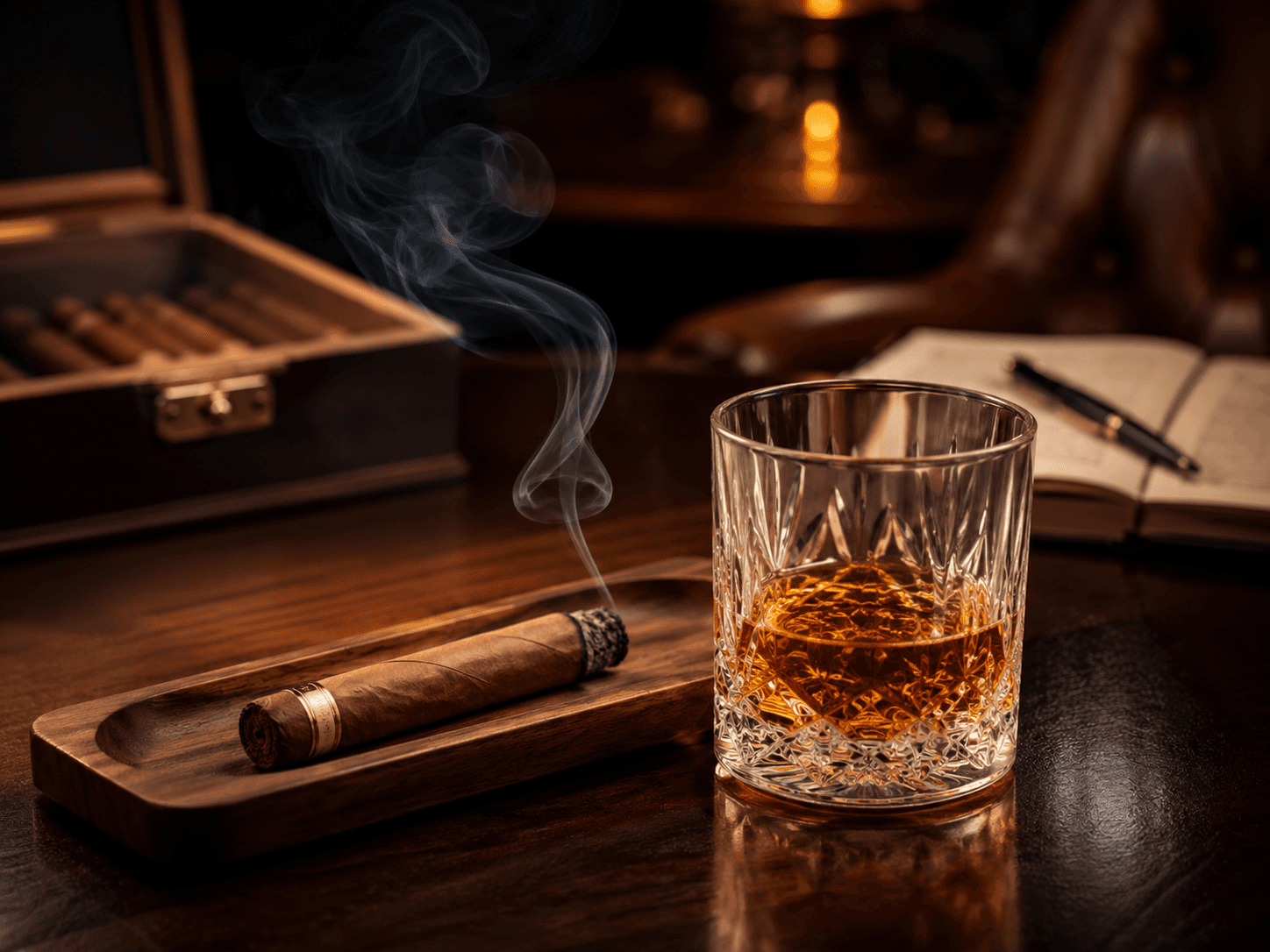 Xì gà và whisky nguyên tắc pairing dễ ứng dụng