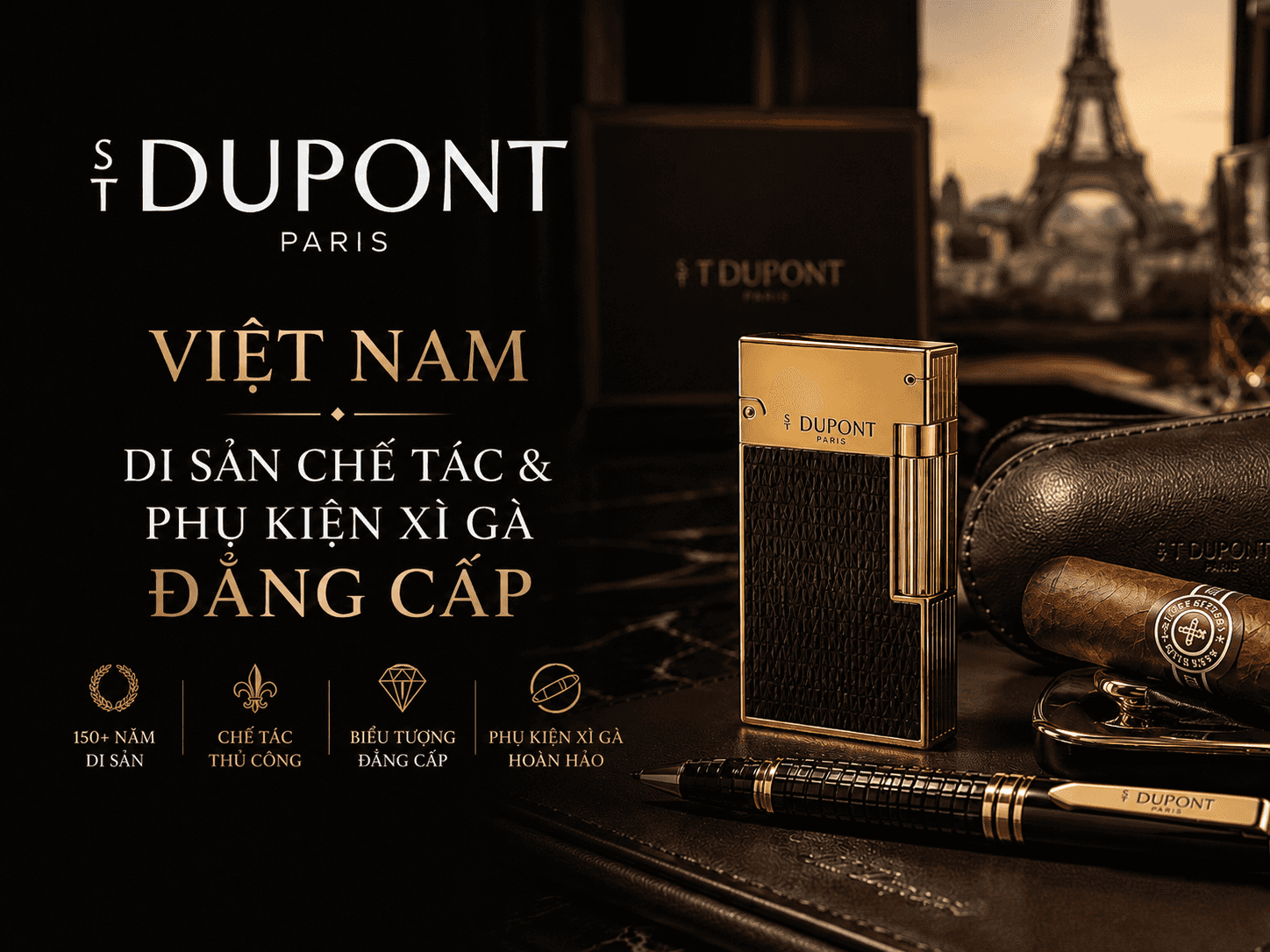 S.T. Dupont Việt Nam Nơi Di Sản Gặp Gỡ Đẳng Cấp Đương Đại
