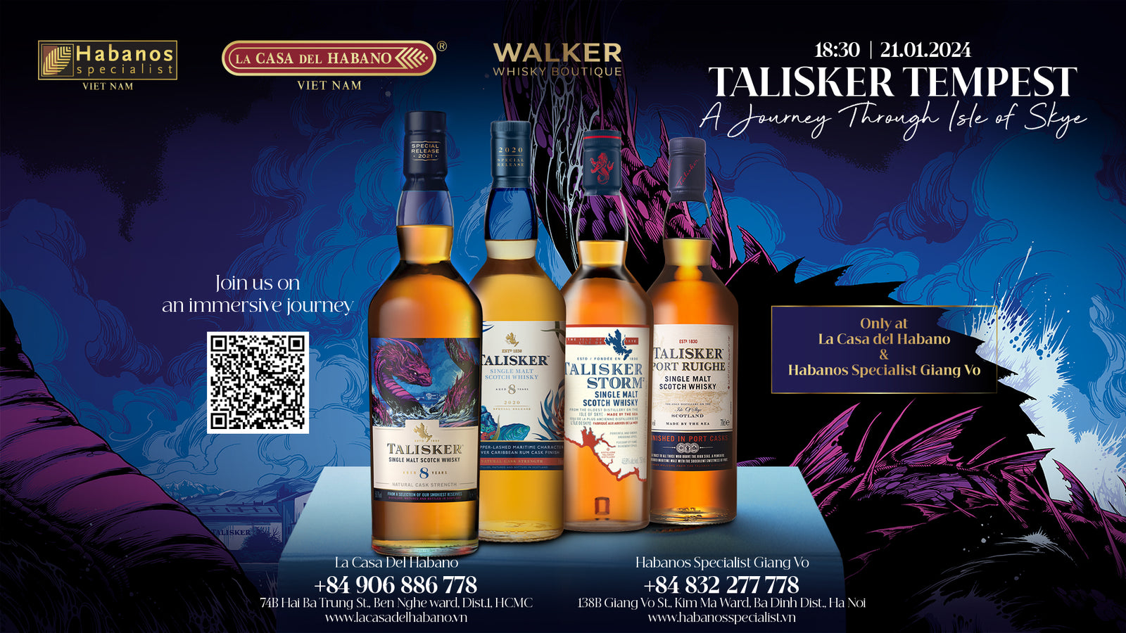 Weekly Tasting Event: Station 6: Talisker Tempest - A Journey Through Isle of Skye