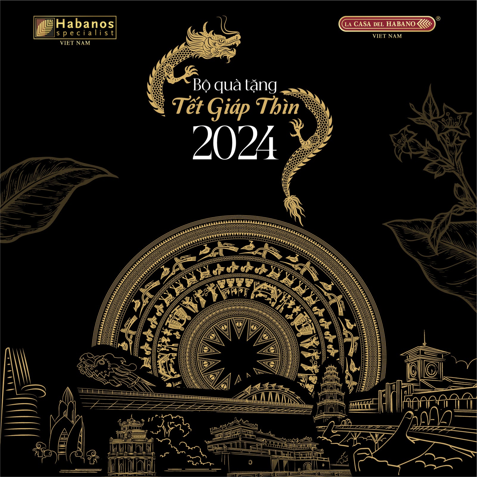 BỘ QUÀ TẶNG: TẾT GIÁP THÌN 2024 - Habanos Specialist Vietnam