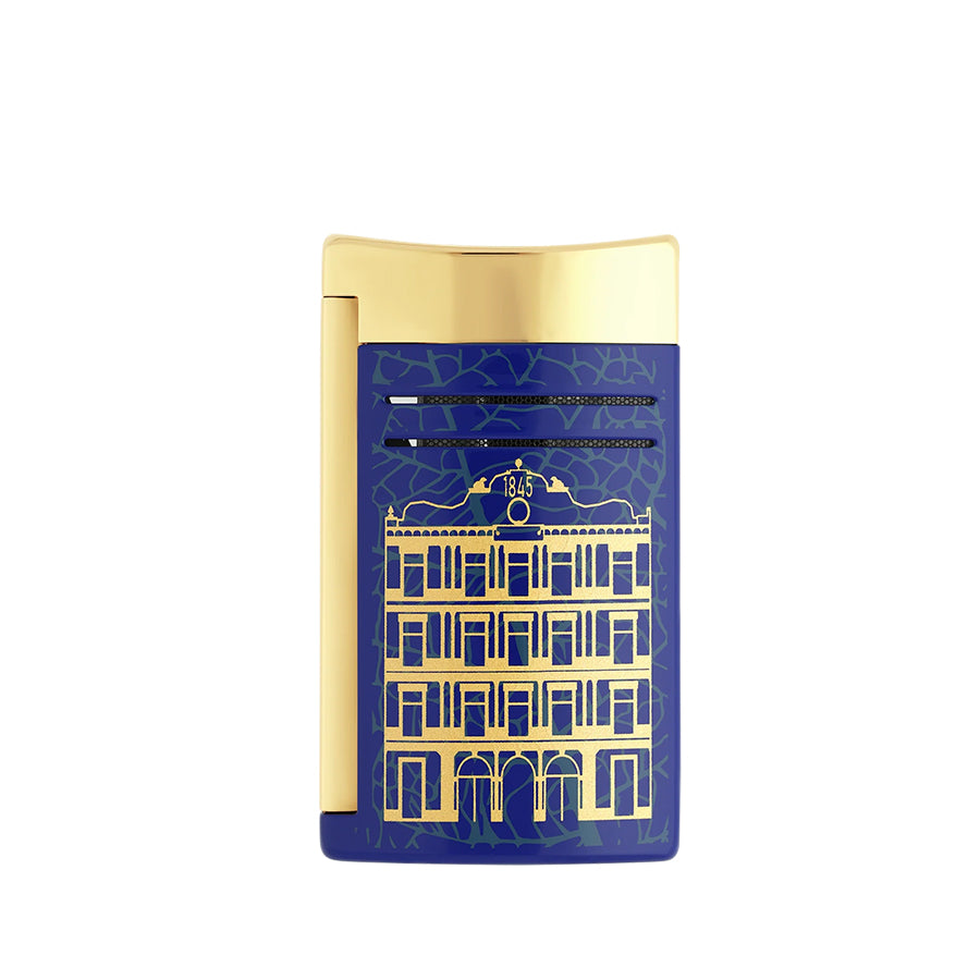 S.T.DUPONT LI MAXIJET PARTAGAS BLUE/GOLDN NO.020095