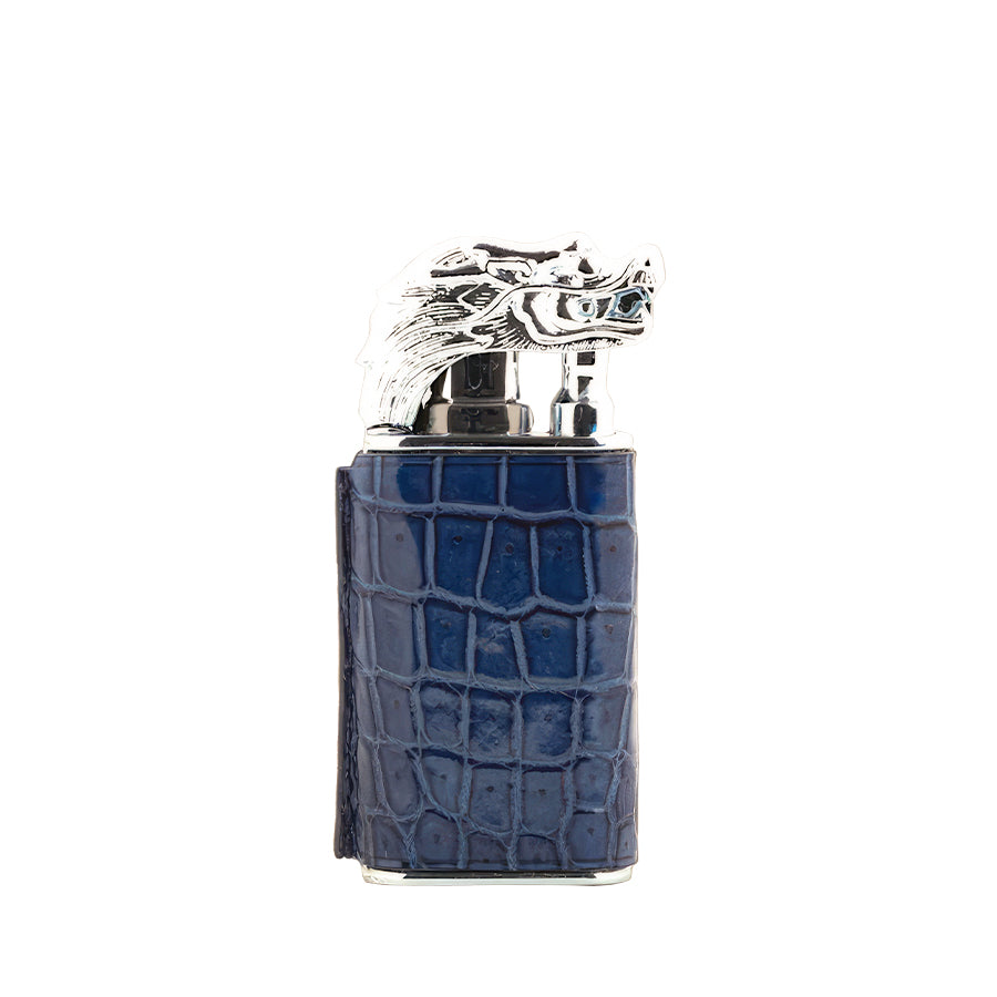 AVANTI EXCLUSIVE ACCESSORIES Blue chưa có hình, labels [style_8010202009960] Bật lửa-Lighter Croco - Midnight blue