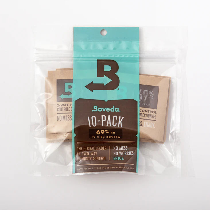 BOVEDA ACCESSORIES 10 BOVEDA 8 GR - 69% RH