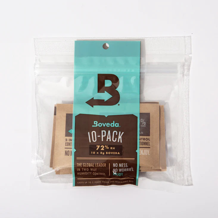 BOVEDA ACCESSORIES 10 BOVEDA 8GR - 72% RH