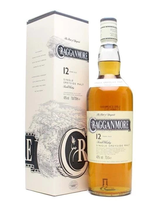 Cragganmore LIQUOR &amp; SPIRITS 70cl CRAGGANMORE 12 Y.O SPEYSIDE SINGLE MALT