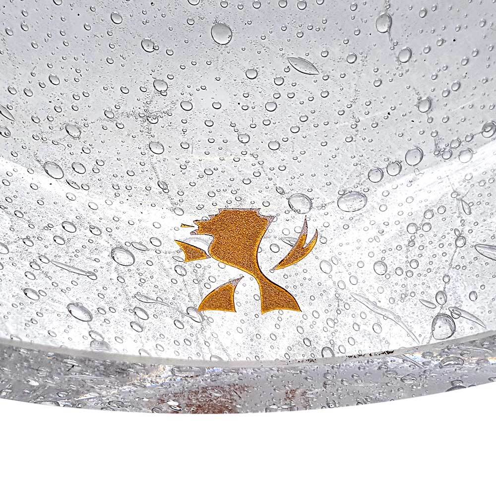 Czevitrum ACCESSORIES SALAMANDER ASHTRAY CRYSTAL BIG