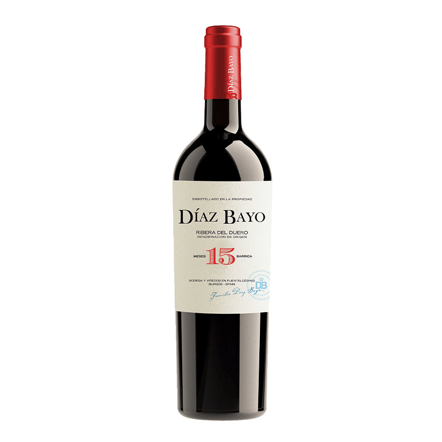 DIAZ BAYO WINES 750 DÍAZ BAYO RIBERA DEL DUERO 15 MESES EN BARRICA 2021