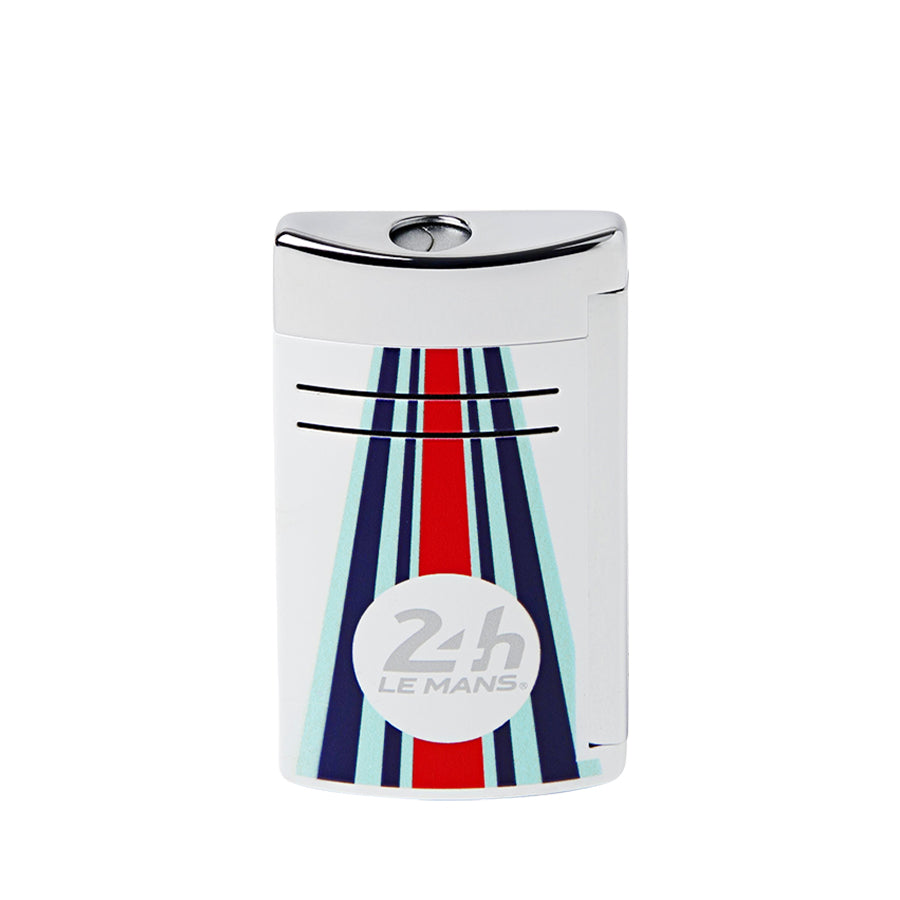 DUPONT ACCESSORIES Bật Lửa Châm Cigar Bằng KL  (Li Maxijet Le Mans White/Chrom - 020088) - S.T.Dupont
