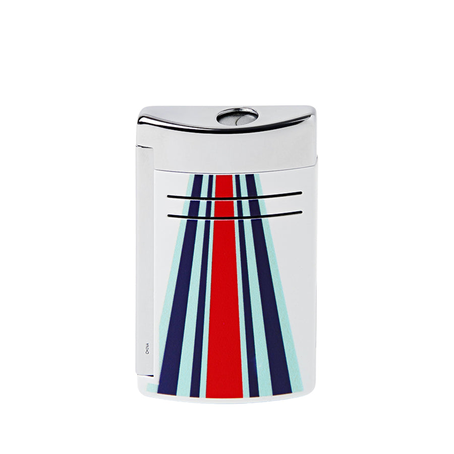 DUPONT ACCESSORIES Bật Lửa Châm Cigar Bằng KL  (Li Maxijet Le Mans White/Chrom - 020088) - S.T.Dupont