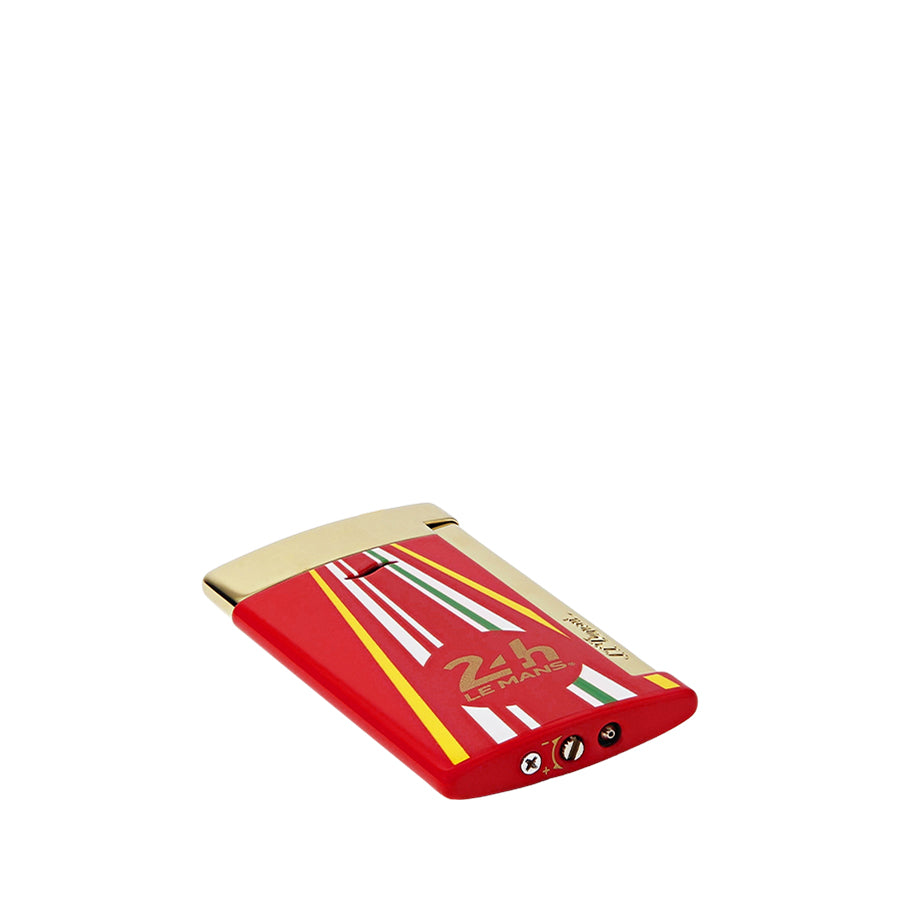 DUPONT ACCESSORIES Bật Lửa Châm Cigar Bằng KL  (Li Slim7 Le Mans Red/Golden - 027790) - S.T.Dupont