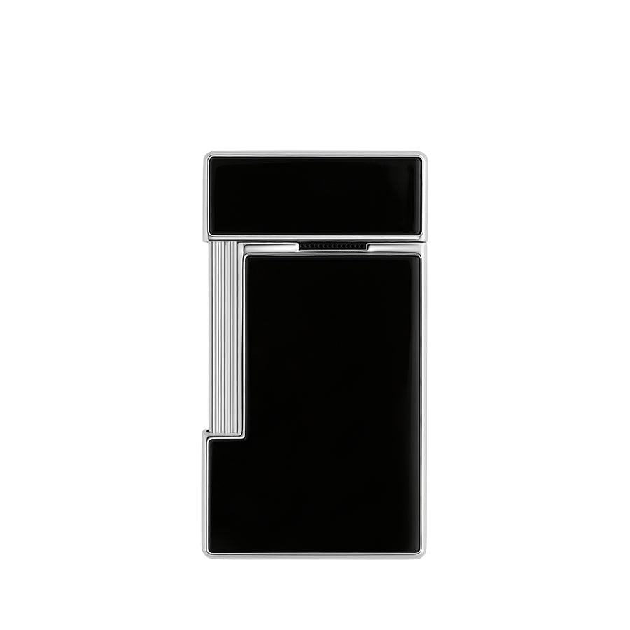DUPONT ACCESSORIES Bật Lửa Châm Cigar Bằng KL  (Li Slimmy Black Lacquer/Chrome - 028221) - S.T.Dupont