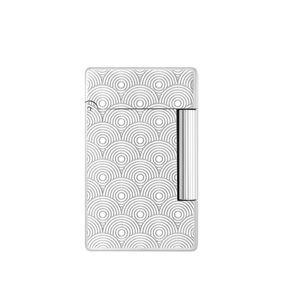 DUPONT ACCESSORIES Bật Lửa Châm Cigar Bằng KL Màu Bạc (Li Initial Cinetique Pal - 020844) - S.T.Dupont