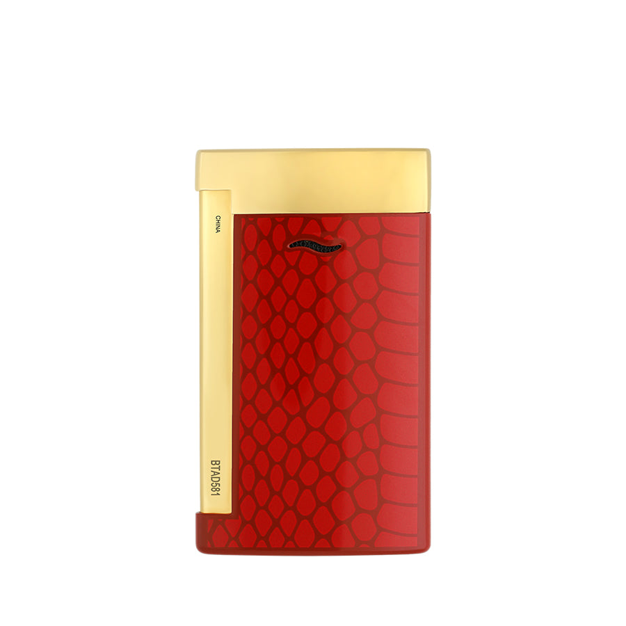 DUPONT ACCESSORIES Bật Lửa Châm Cigar Bằng KL Màu Đỏ (Li Slim 7 Cny Snake Red - 027075) - S.T.Dupont