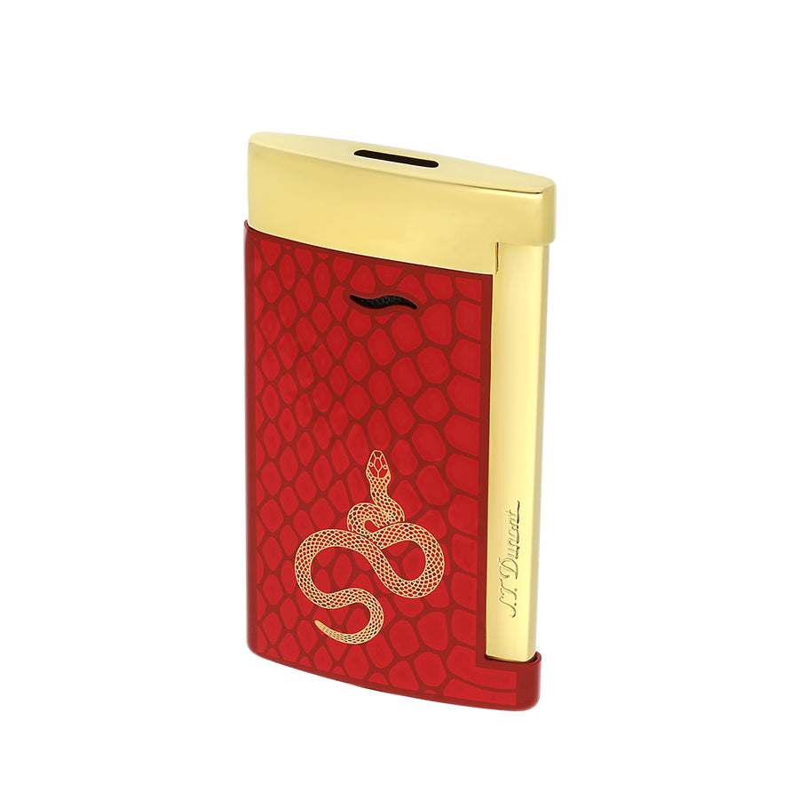DUPONT ACCESSORIES Bật Lửa Châm Cigar Bằng KL Màu Đỏ (Li Slim 7 Cny Snake Red - 027075) - S.T.Dupont