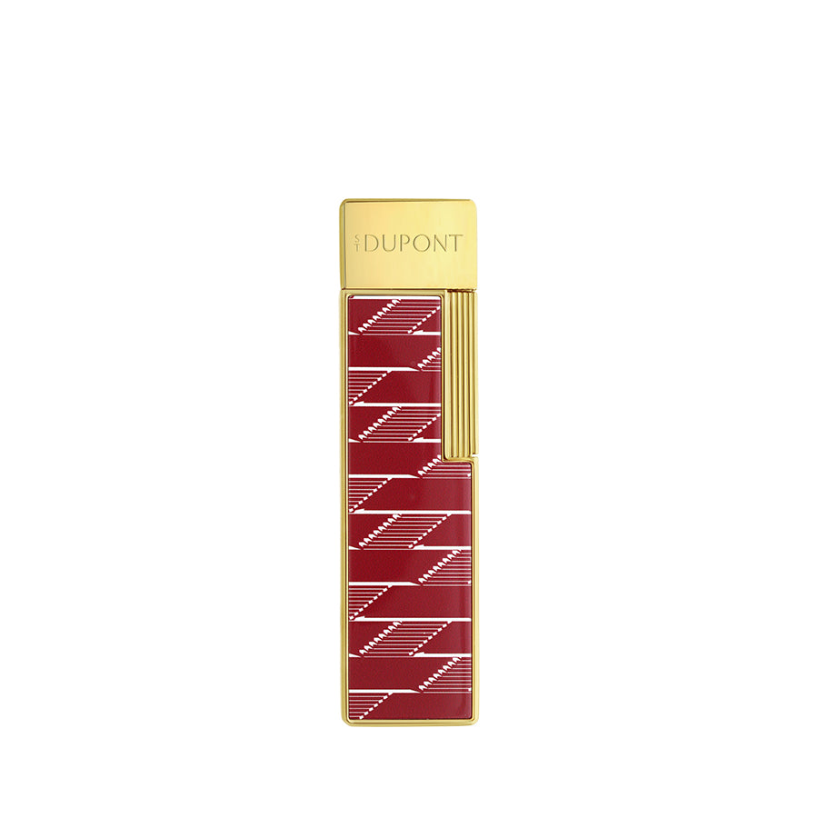 DUPONT ACCESSORIES Bật Lửa Châm Cigar Bằng KL Màu Đỏ (Li Twiggy 1872 Burgundy - 030078) - S.T.Dupont