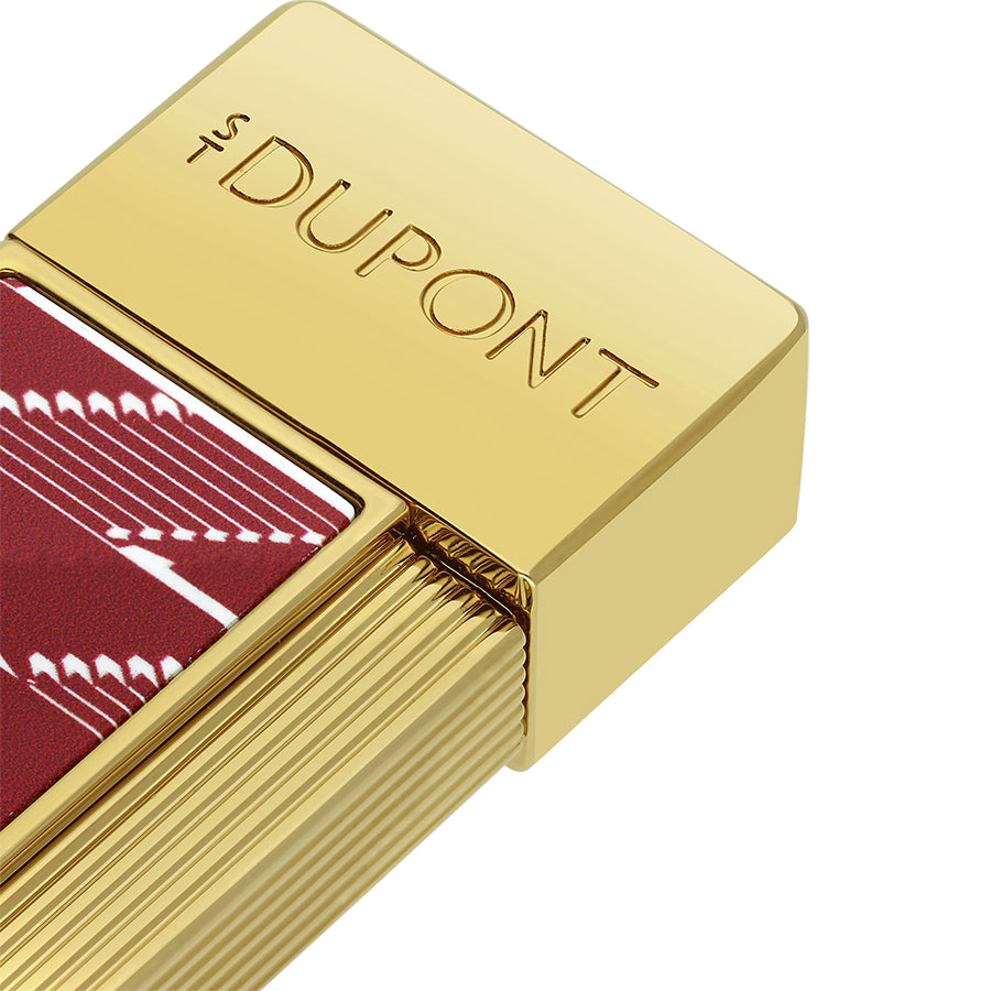 DUPONT ACCESSORIES Bật Lửa Châm Cigar Bằng KL Màu Đỏ (Li Twiggy 1872 Burgundy - 030078) - S.T.Dupont