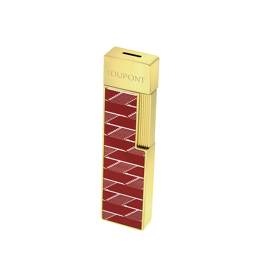 DUPONT ACCESSORIES Bật Lửa Châm Cigar Bằng KL Màu Đỏ (Li Twiggy 1872 Burgundy - 030078) - S.T.Dupont