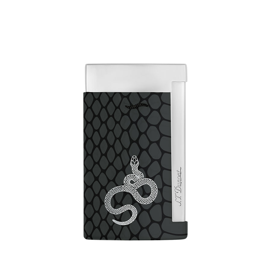 DUPONT ACCESSORIES Bật Lửa Châm Cigar Bằng KL Màu Đen (Li Slim 7 Cny Snake Black - 027076) - S.T.Dupont