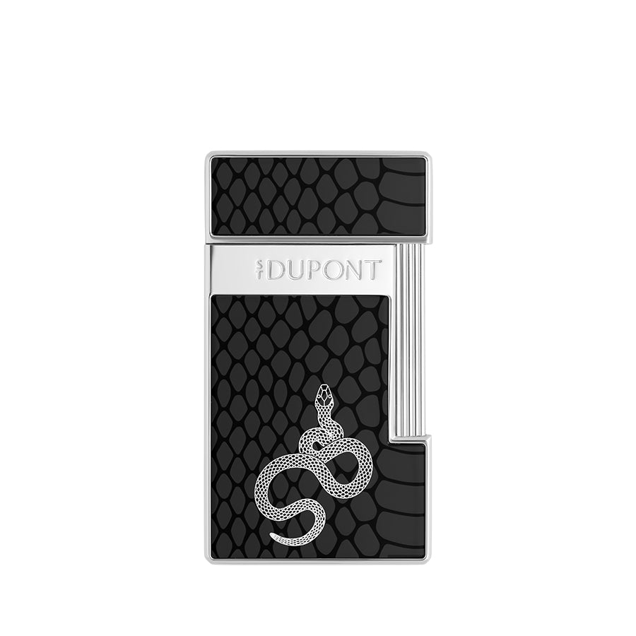 DUPONT ACCESSORIES Bật Lửa Châm Cigar Bằng KL Màu Đen (Li Slimmy Cny Snake Black - 028076) - S.T.Dupont