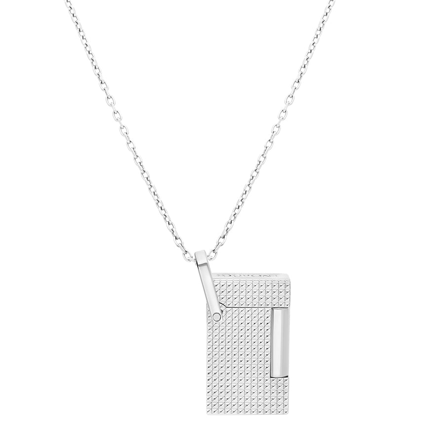 DUPONT ACCESSORIES Bật Lửa Châm Cigar Màu Bạc Kèm Dây Đeo Bằng KL  (Li NecKLace Silvery (2) - K27066CH) - S.T.Dupont