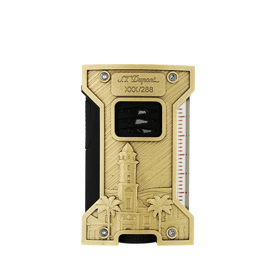 DUPONT ACCESSORIES Bật lửa châm Xì gà bằng KL (LI HC DEFI XXTREME TRINIDAD - 021637) - S.T.Dupont