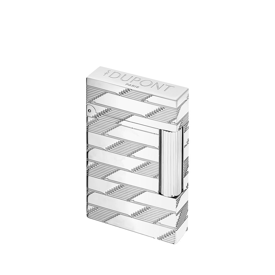 DUPONT ACCESSORIES Bật lửa châm Xì gà bằng KL màu bạc (LI L2 CLING 1872 PALLADIUM - C16180) - S.T.Dupont