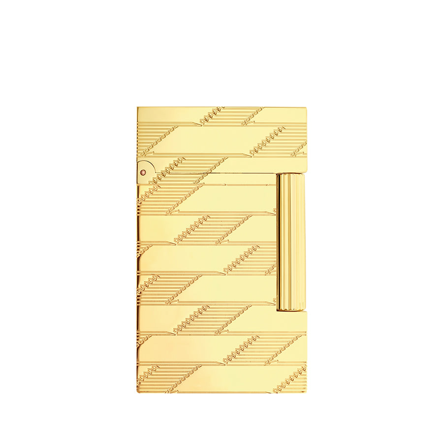 DUPONT ACCESSORIES Bật lửa châm Xì gà bằng KL màu vàng (LI L2 CLING 1872 Y GOLD - C16178) - S.T.Dupont