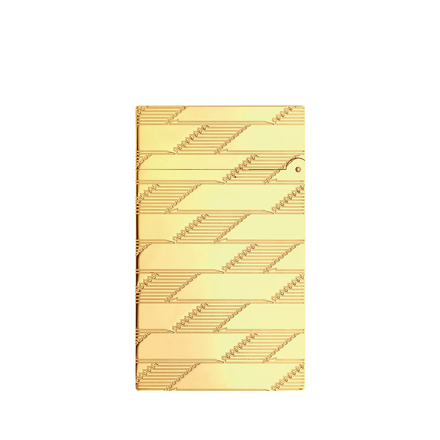 DUPONT ACCESSORIES Bật lửa châm Xì gà bằng KL màu vàng (LI L2 CLING 1872 Y GOLD - C16178) - S.T.Dupont