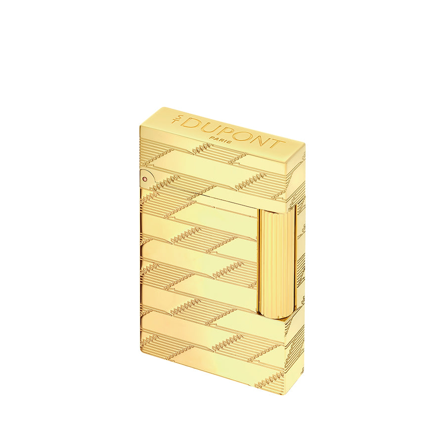 DUPONT ACCESSORIES Bật lửa châm Xì gà bằng KL màu vàng (LI L2 CLING 1872 Y GOLD - C16178) - S.T.Dupont