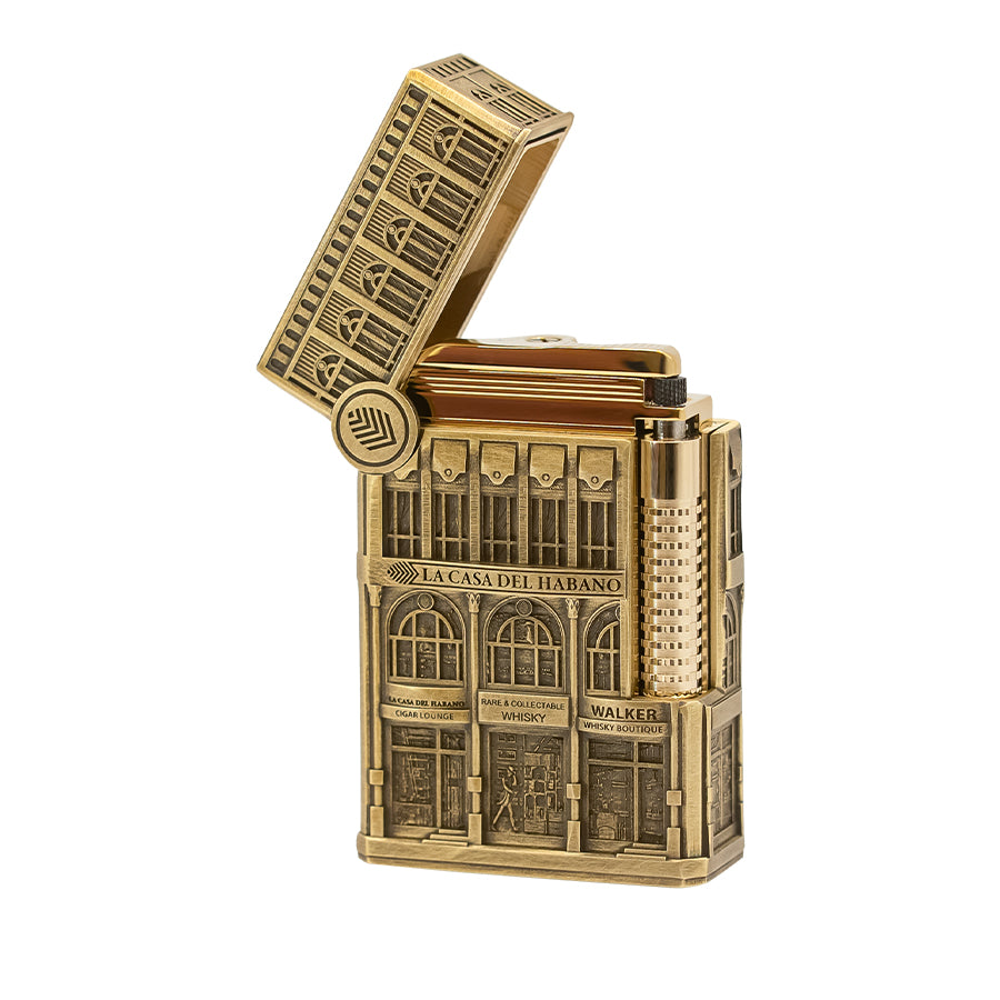 DUPONT ACCESSORIES Bật lửa S.T. Dupont Le Grand LA CASA DEL HABANO | C23999