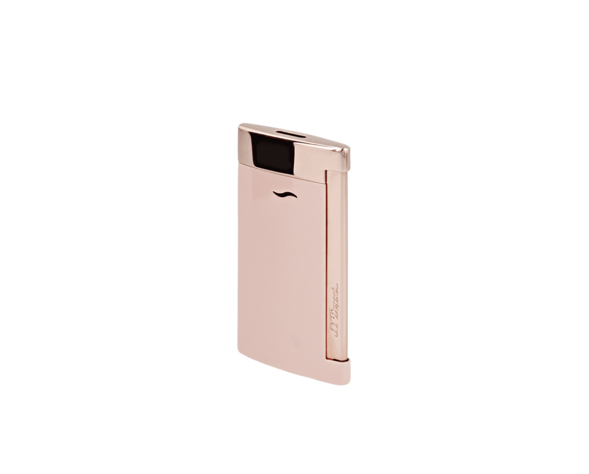 DUPONT ACCESSORIES Bật Lửa ST. Dupont Li Slim7 Baby Pink / Pink Gold Style No. 27778
