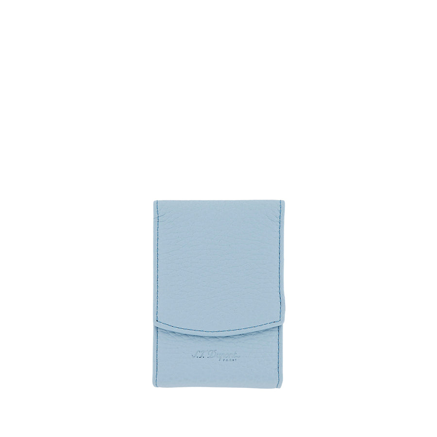 DUPONT ACCESSORIES Bao Da Đựng Cigar Bằng Da Bò (CGtte PKT Case Turquoise Gr - 183464) - S.T.Dupont