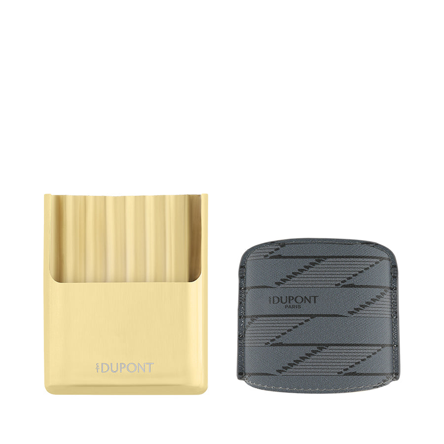 DUPONT ACCESSORIES Bao da đựng Xì gà S.T. Dupont Monogram 1872 | 183179