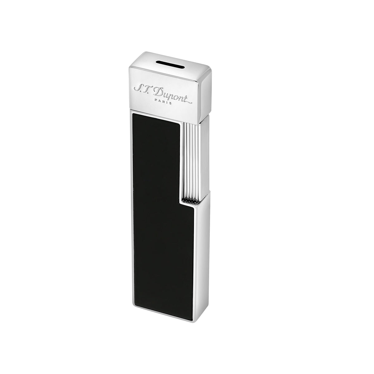 DUPONT ACCESSORIES Black [style_3597390290366] Bật lửa châm Xì Gà bằng KL, No gas -  ST.Dupont (LI TWIGGY BLACK LACQUER/CHROME style No. 030001)