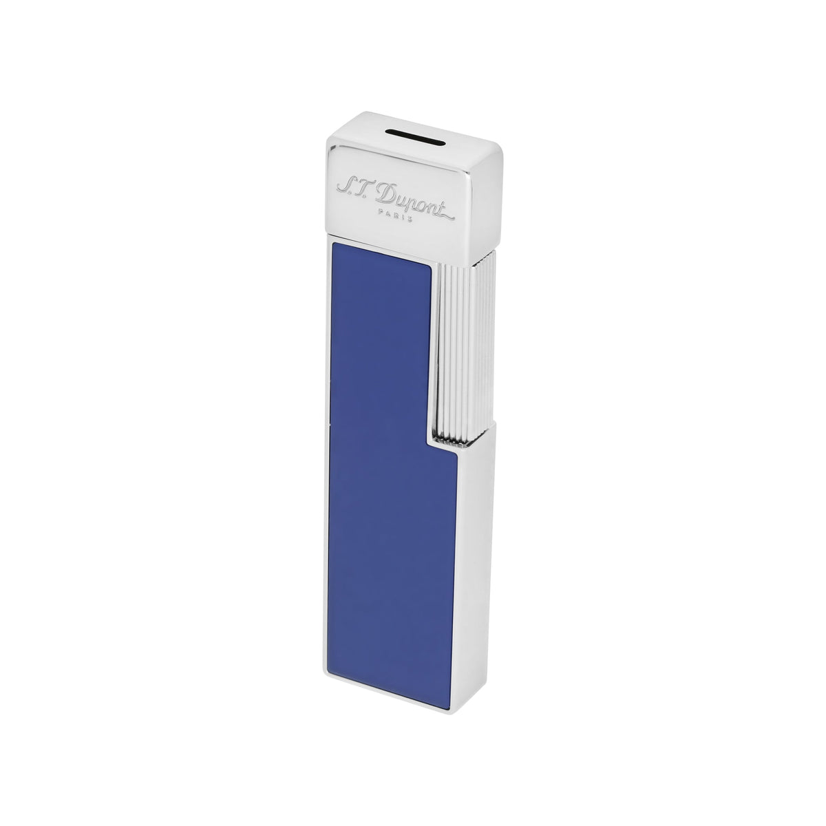 DUPONT ACCESSORIES Blue [style_3597390290380] Bật lửa châm Xì Gà bằng KL, No gas -  ST.Dupont (LI TWIGGY BLUE LACQUER/CHROME style No. 030005)
