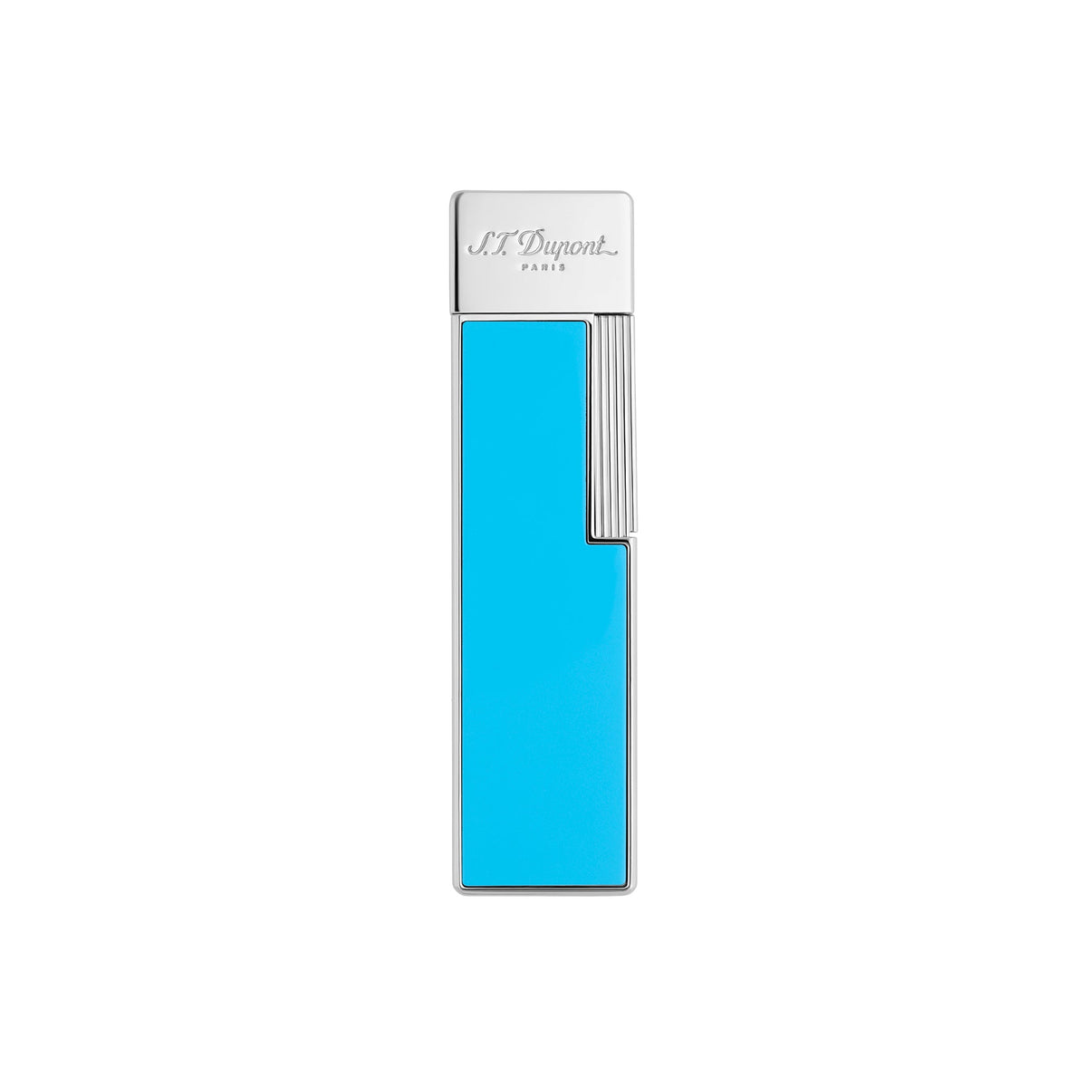 DUPONT ACCESSORIES Blue [style_3597390290397] Bật lửa châm Xì Gà bằng KL, No gas -  ST.Dupont (LI TWIGGY LIGHTBLUE LACQ/CHROM style No. 030007)