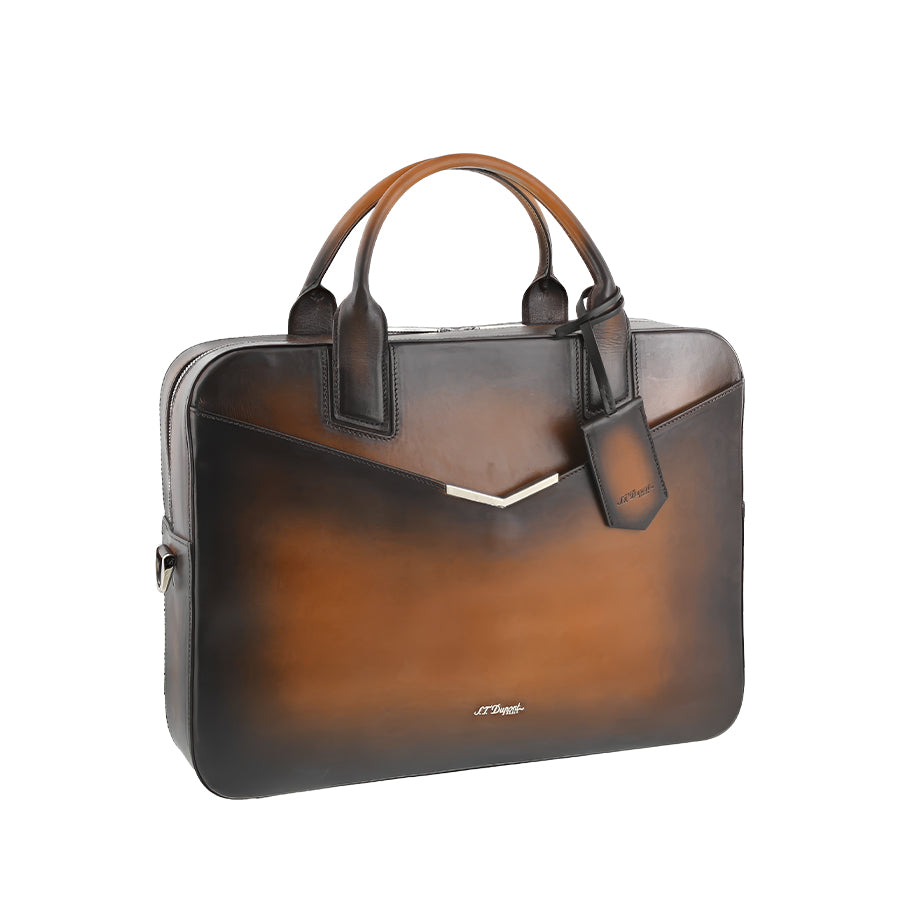 DUPONT ACCESSORIES BROWN Cặp da đựng tài liệu S.T.DUPONT LGR ATELIER DOC HOLDER BROWN | 191465