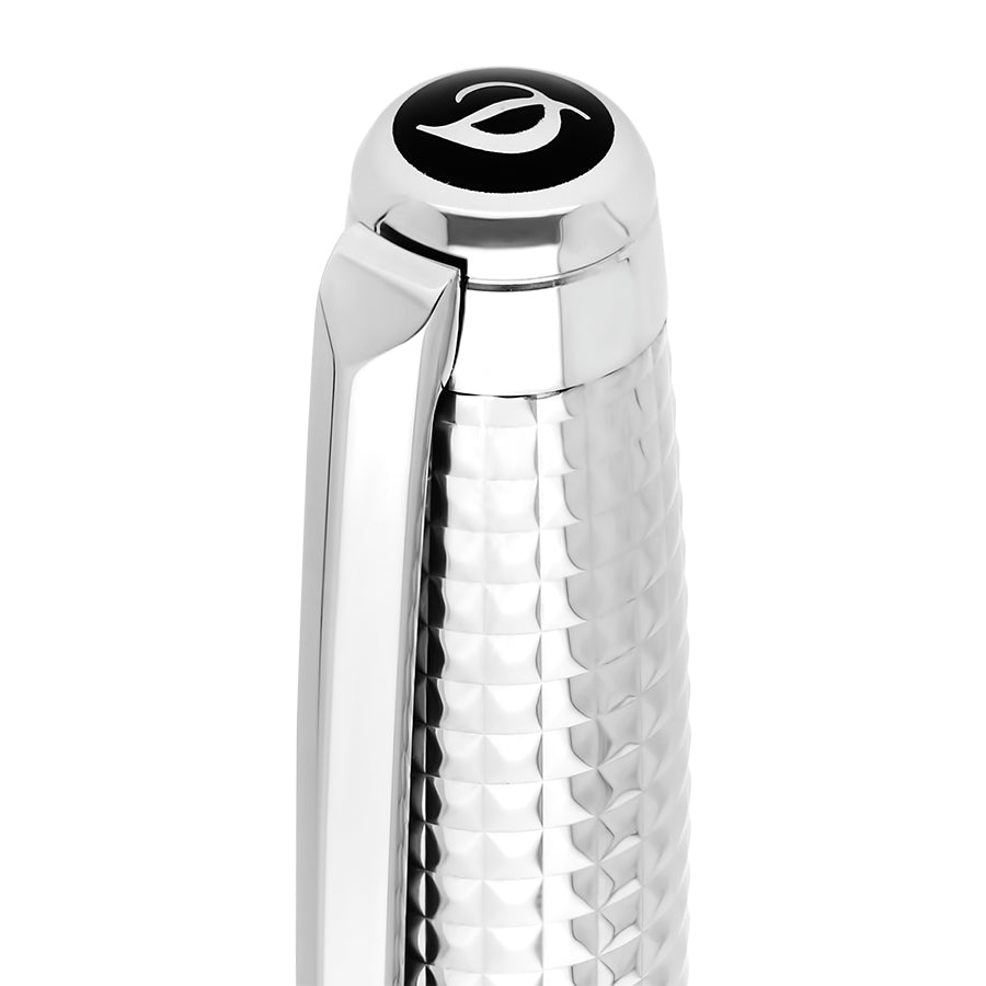 DUPONT ACCESSORIES Bút Bi Bằng KL Màu Bạc (Wi Ld Eternity Bp M Diamh Pal - 425014M) - S.T.Dupont