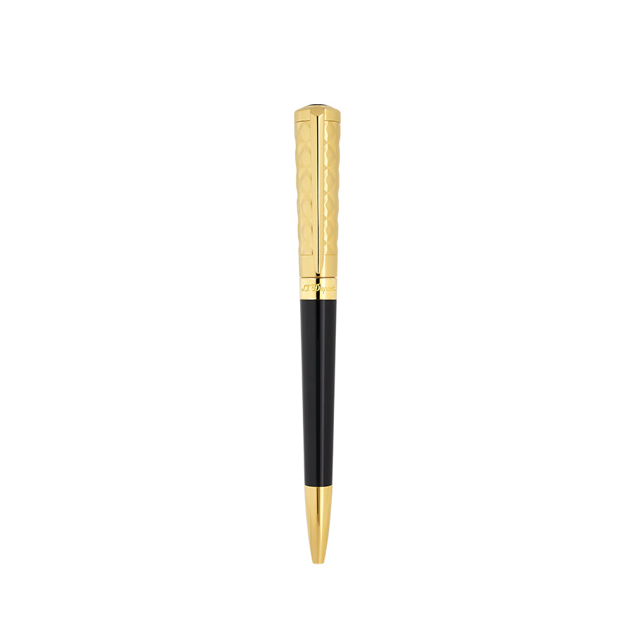 DUPONT ACCESSORIES Bút Bi Bằng KL Màu Đen/Vàng (Wi Liberte Bp Duo Blck/Gold 3N - 465221F) - S.T.Dupont