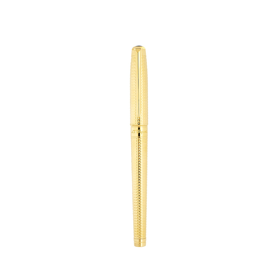 DUPONT ACCESSORIES Bút Bi Bằng KL Màu Vàng (Wi Ld Eternity Rb L Dh Gold 3N - 422015L) - S.T.Dupont