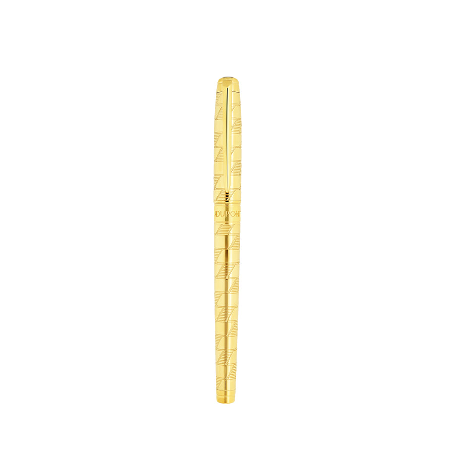 DUPONT ACCESSORIES Bút Bi Bằng KL Màu Vàng (Wi Ld Etrnty M Rb 1872 Y Gold - 422020M) - S.T.Dupont
