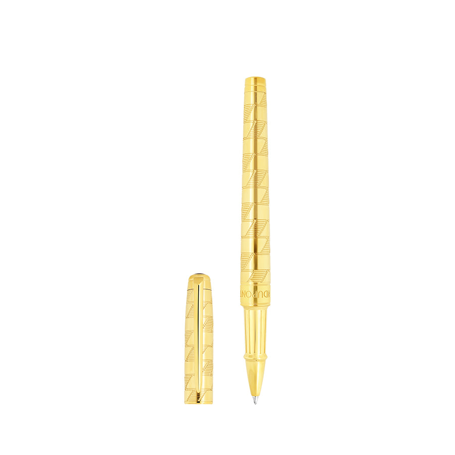 DUPONT ACCESSORIES Bút Bi Bằng KL Màu Vàng (Wi Ld Etrnty M Rb 1872 Y Gold - 422020M) - S.T.Dupont